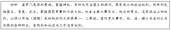 2020年上半年上海中學(xué)教師資格面試-古代印度的種姓制度解析